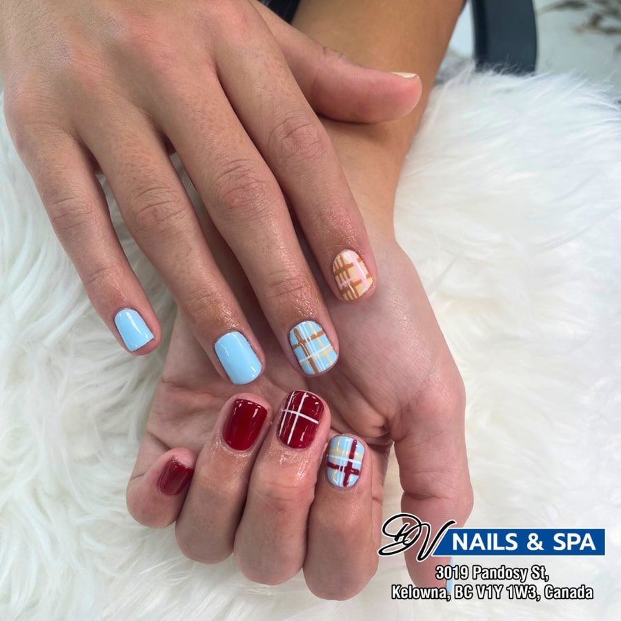Winter Nails at DV Nails and Spa